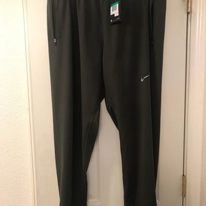 Nike jogger pants green in color
